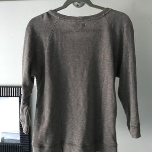 Lucky Brand Sweaters - Lucky Lotus- White & Gray Crocheted Scoop Neck Lucky Brand Sweaters - Lucky Lotus- White & Gray Crocheted Scoop Neck